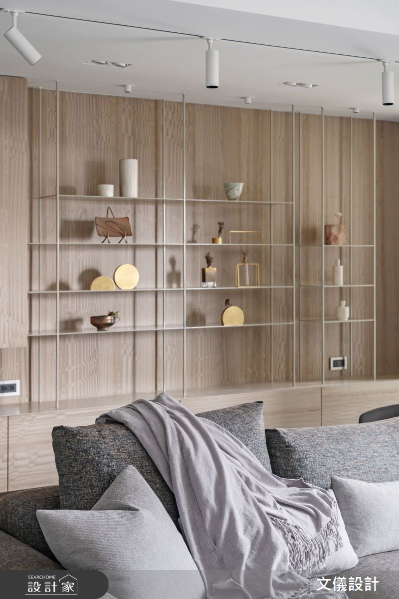 37坪毛胚屋＿飯店風客廳案例圖片＿文儀室內裝修設計有限公司＿文儀_蘊。質淬之12