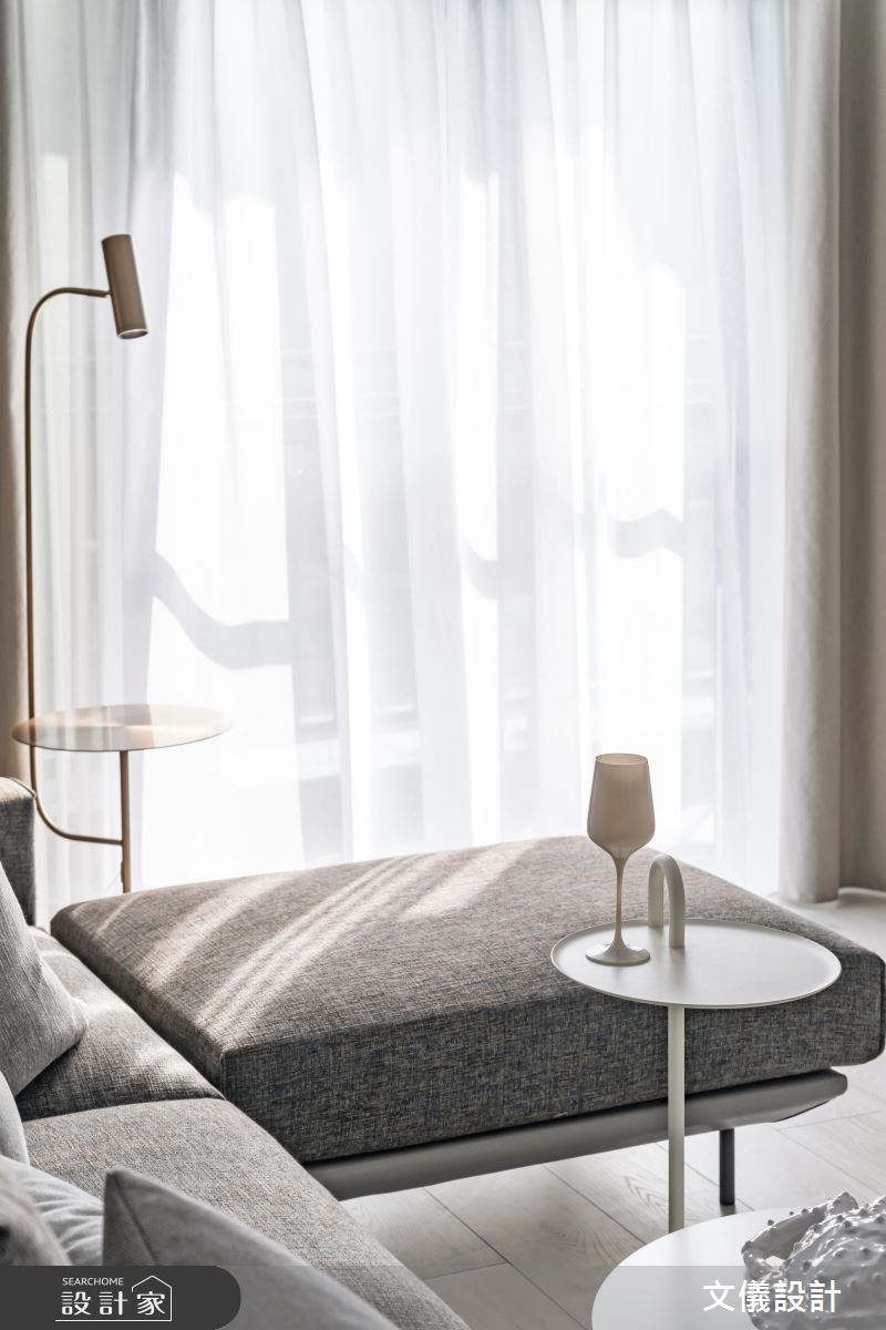 37坪毛胚屋＿飯店風客廳案例圖片＿文儀室內裝修設計有限公司＿文儀_蘊。質淬之18