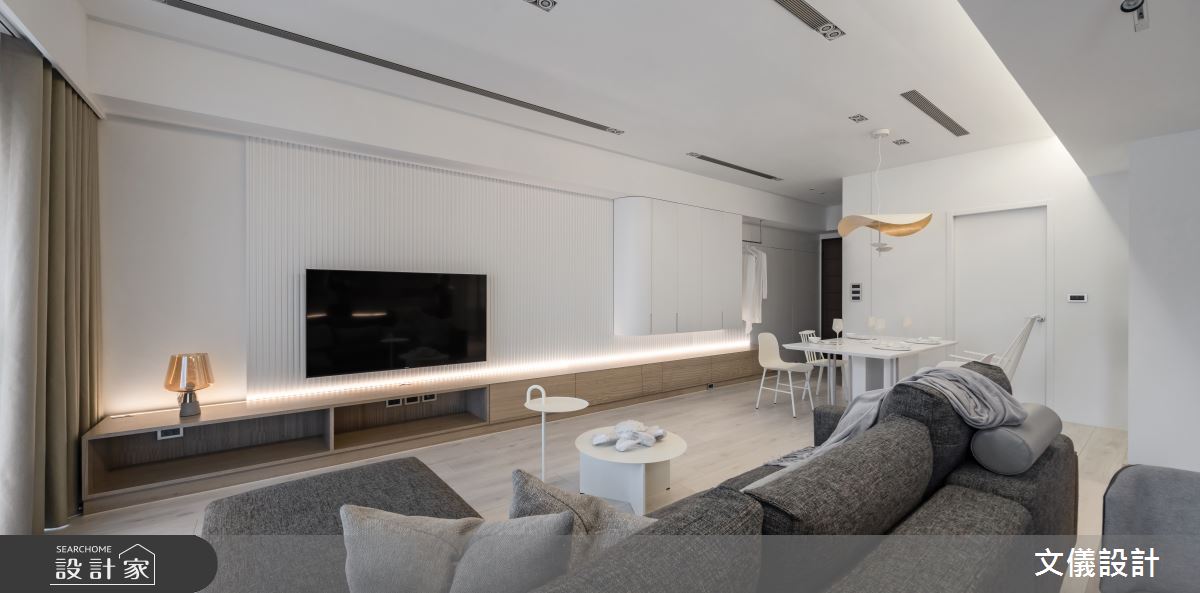 37坪毛胚屋＿飯店風客廳案例圖片＿文儀室內裝修設計有限公司＿文儀_蘊。質淬之27
