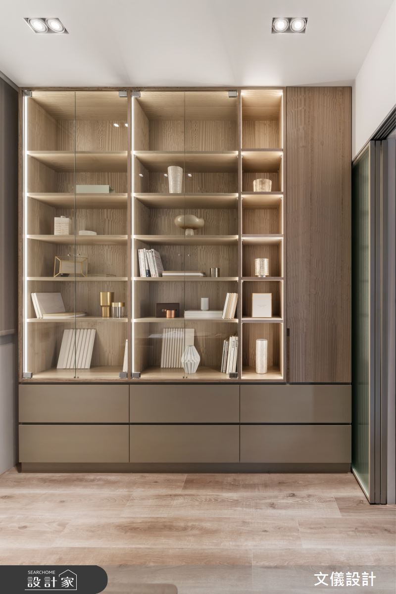 37坪毛胚屋＿飯店風書房案例圖片＿文儀室內裝修設計有限公司＿文儀_蘊。質淬之31