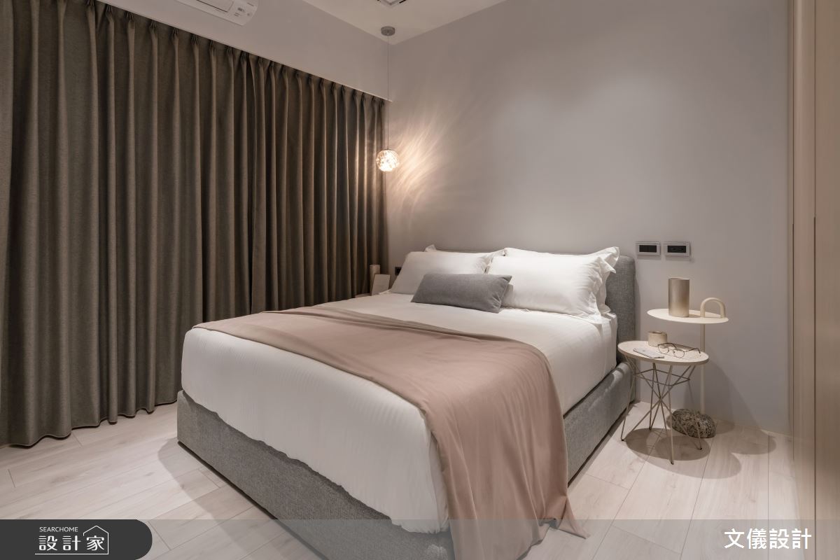 37坪毛胚屋＿飯店風臥室案例圖片＿文儀室內裝修設計有限公司＿文儀_蘊。質淬之37