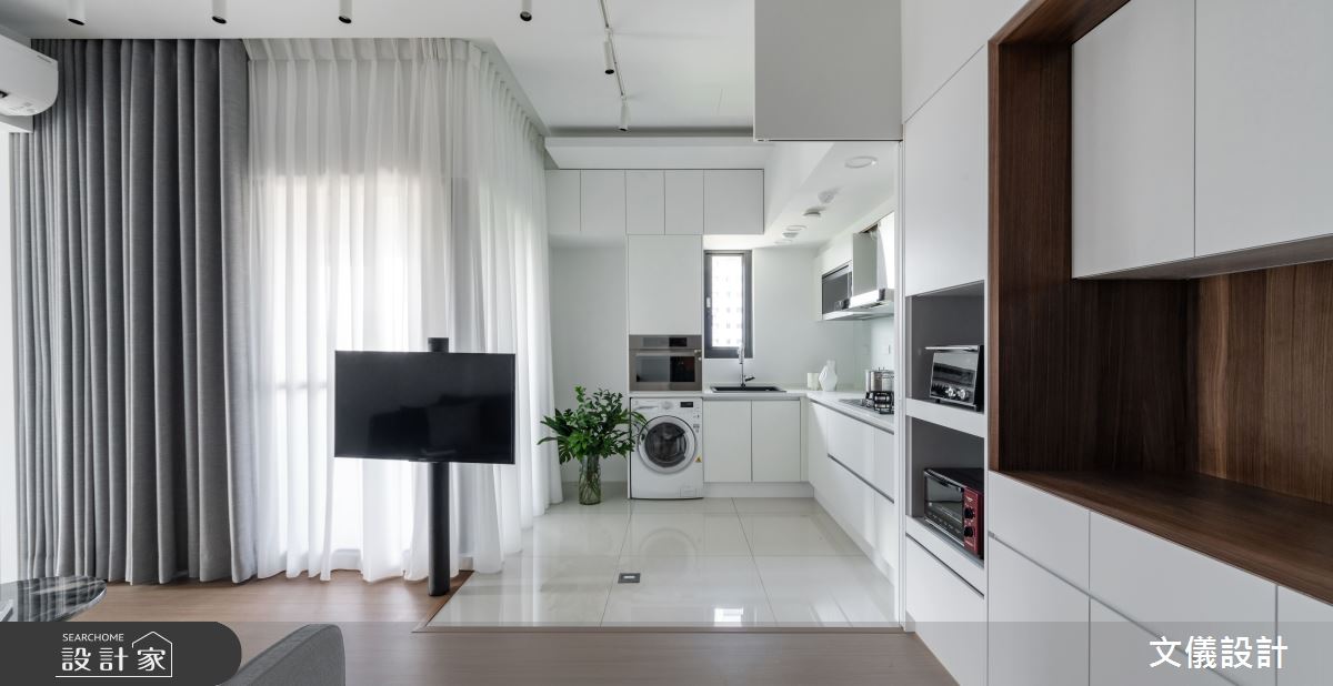 18坪新成屋(5年以下)＿現代風客廳案例圖片＿文儀室內裝修設計有限公司＿文儀_拾香居之2