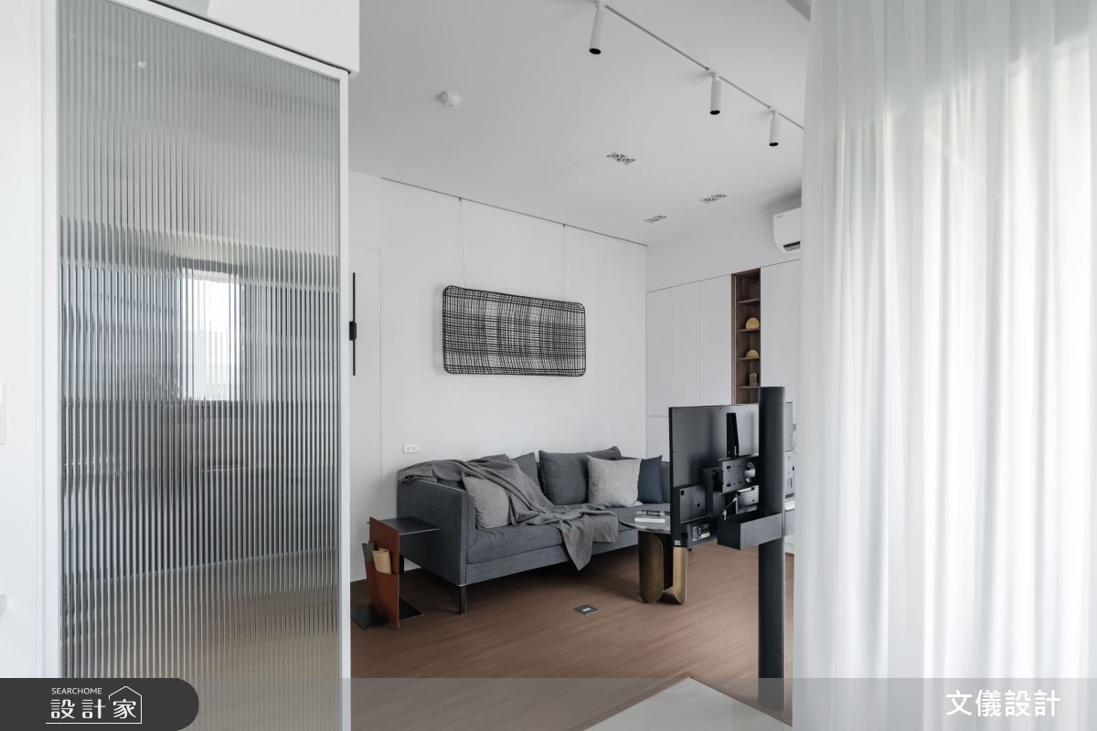 18坪新成屋(5年以下)＿現代風客廳案例圖片＿文儀室內裝修設計有限公司＿文儀_拾香居之6