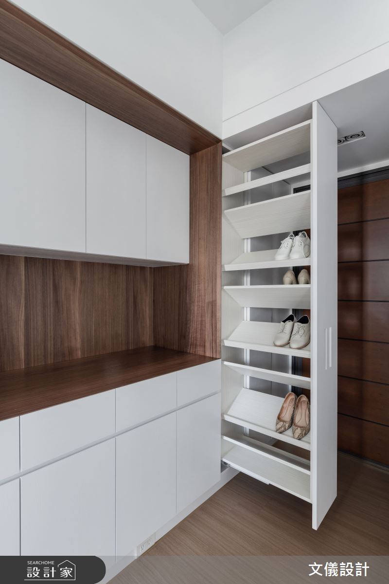 18坪新成屋(5年以下)＿現代風玄關案例圖片＿文儀室內裝修設計有限公司＿文儀_拾香居之12