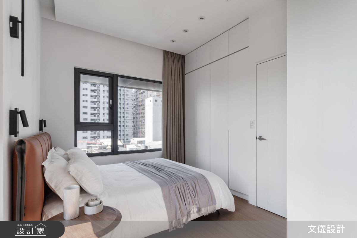 18坪新成屋(5年以下)＿現代風臥室案例圖片＿文儀室內裝修設計有限公司＿文儀_拾香居之24