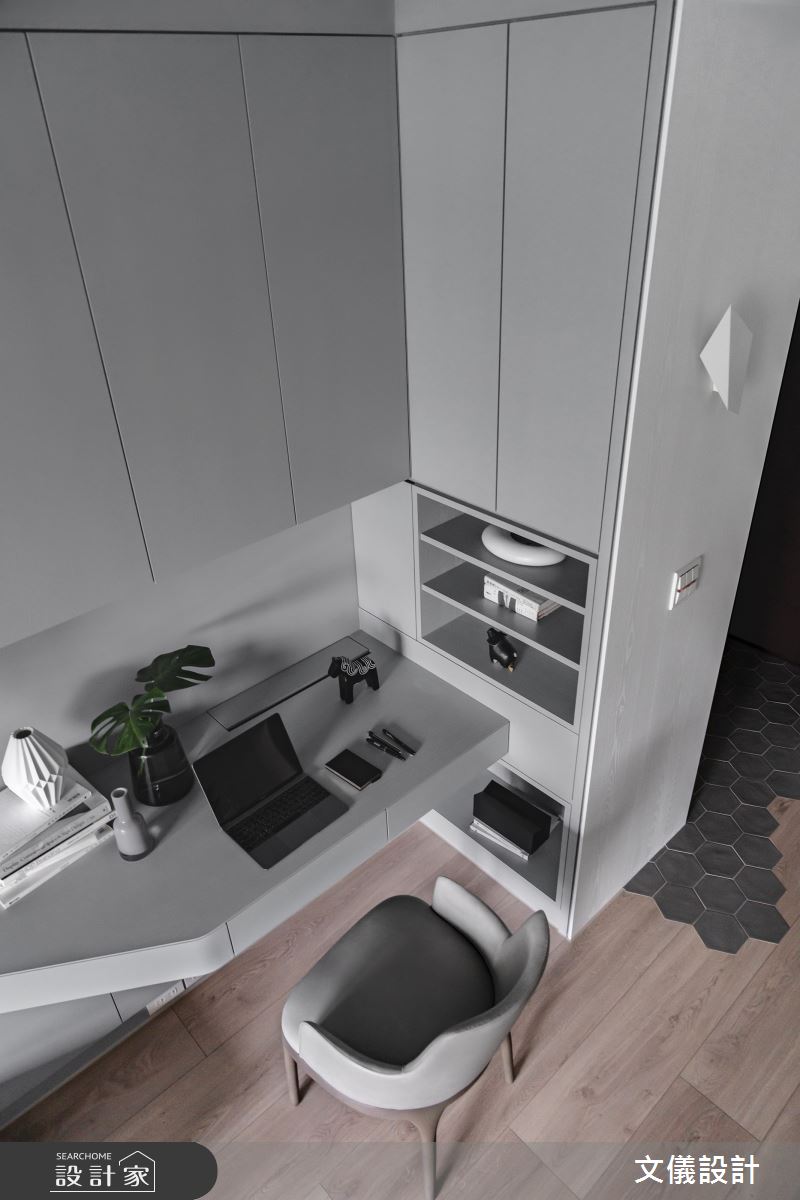 26坪中古屋(5~15年)＿現代風客廳案例圖片＿文儀室內裝修設計有限公司＿文儀_藏 。勻融之16