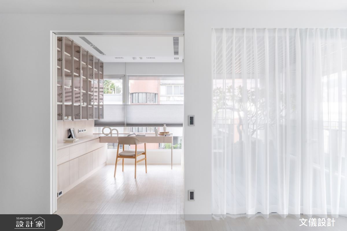 50坪毛胚屋＿現代風書房工作區案例圖片＿文儀室內裝修設計有限公司＿文儀_拾光。跡之9