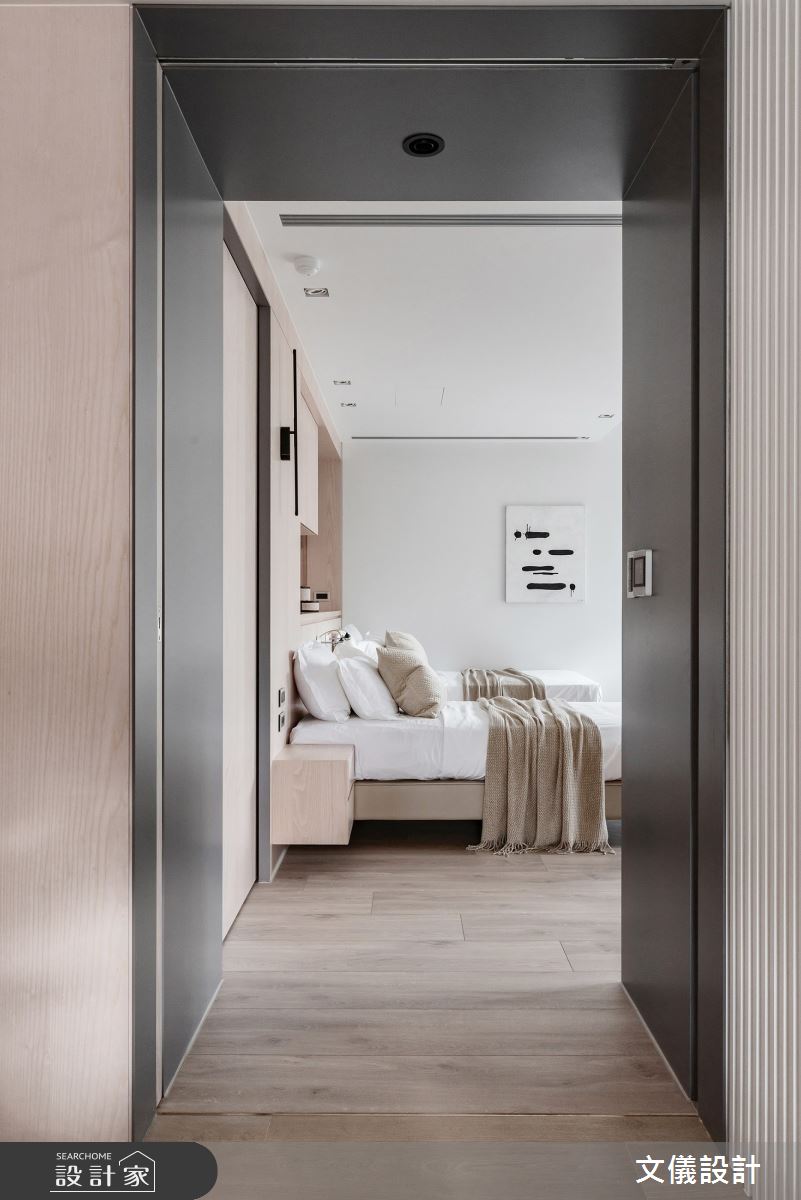 50坪毛胚屋＿現代風臥室案例圖片＿文儀室內裝修設計有限公司＿文儀_拾光。跡之17