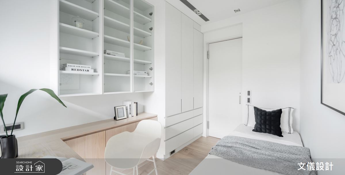 50坪毛胚屋＿現代風臥室案例圖片＿文儀室內裝修設計有限公司＿文儀_拾光。跡之30