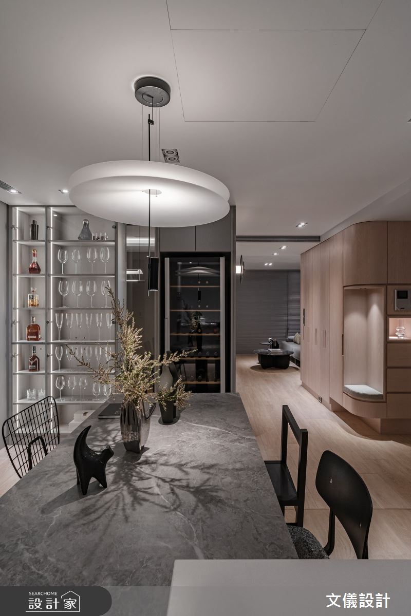 27坪中古屋(5~15年)＿現代風客廳餐廳案例圖片＿文儀室內裝修設計有限公司＿文儀_緻。醉美之9