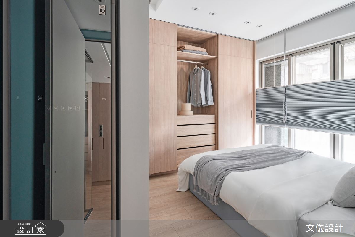 27坪中古屋(5~15年)＿現代風臥室案例圖片＿文儀室內裝修設計有限公司＿文儀_緻。醉美之28