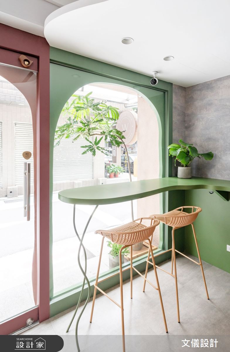 33坪老屋(16~30年)＿摩洛哥風商業空間案例圖片＿文儀室內裝修設計有限公司＿文儀_台北市-Wooden Lace Cafe 木蕾絲甜點咖啡-文儀設計之5