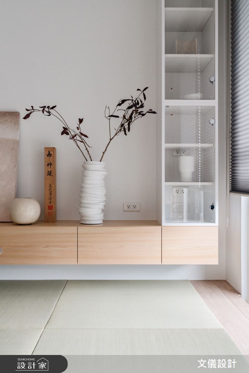 23坪新成屋(5年以下)＿日式禪風客廳案例圖片＿文儀室內裝修設計有限公司＿文儀_新北市-隱山居-文儀設計之5