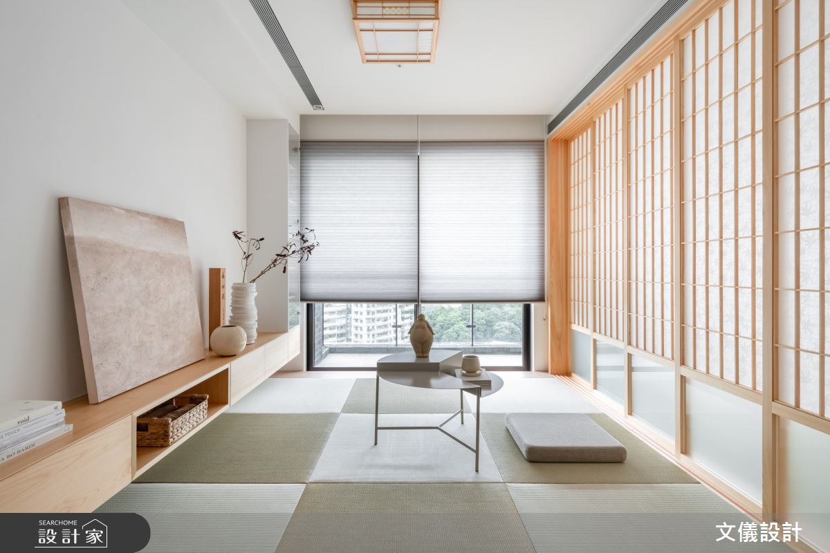 23坪新成屋(5年以下)＿日式禪風客廳案例圖片＿文儀室內裝修設計有限公司＿文儀_新北市-隱山居-文儀設計之6