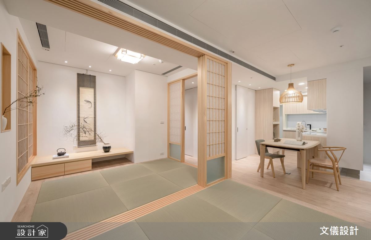 23坪新成屋(5年以下)＿日式禪風客廳餐廳廚房和室案例圖片＿文儀室內裝修設計有限公司＿文儀_新北市-隱山居-文儀設計之28