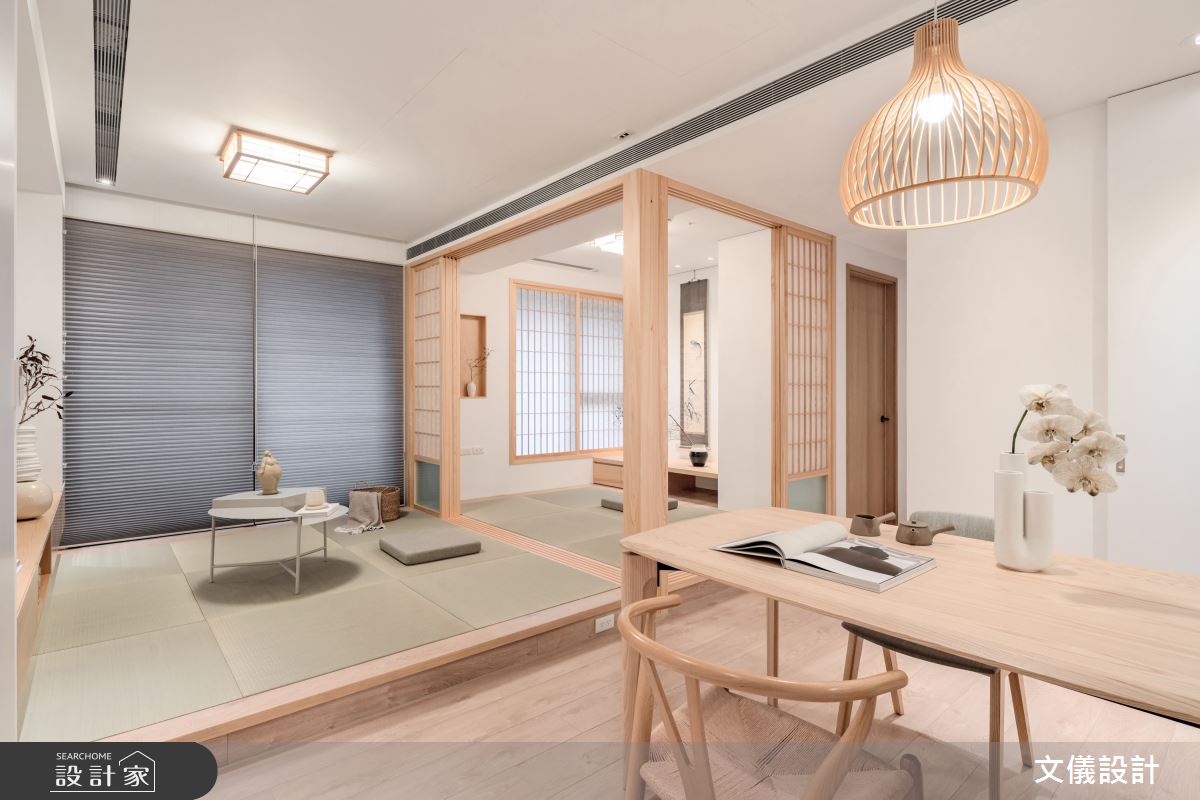 23坪新成屋(5年以下)＿日式禪風客廳餐廳和室案例圖片＿文儀室內裝修設計有限公司＿文儀_新北市-隱山居-文儀設計之29