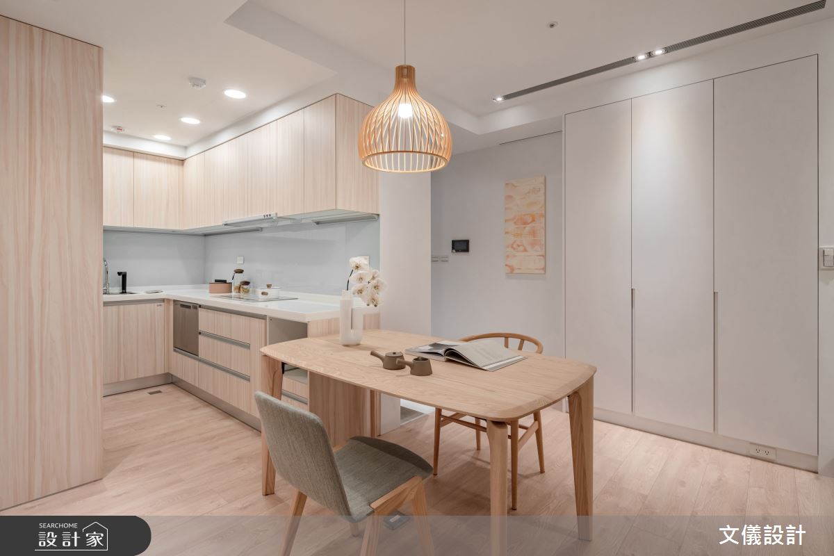 23坪新成屋(5年以下)＿日式禪風餐廳廚房案例圖片＿文儀室內裝修設計有限公司＿文儀_新北市-隱山居-文儀設計之30