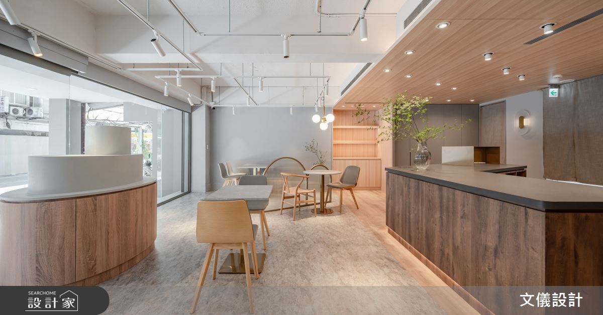 35坪老屋(16~30年)＿現代風商業空間案例圖片＿文儀室內裝修設計有限公司＿文儀_台北市-simple present 簡法甜點-文儀設計之6