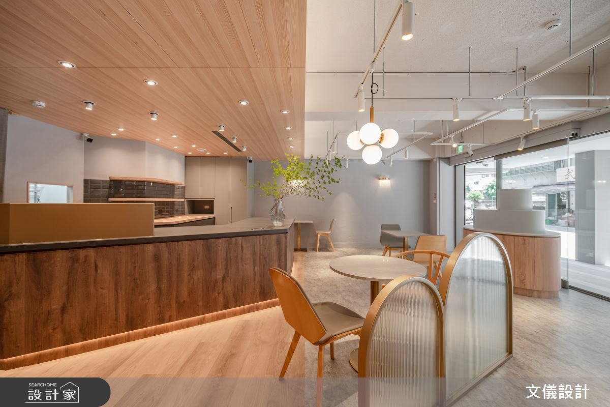 35坪老屋(16~30年)＿現代風商業空間案例圖片＿文儀室內裝修設計有限公司＿文儀_台北市-simple present 簡法甜點-文儀設計之11