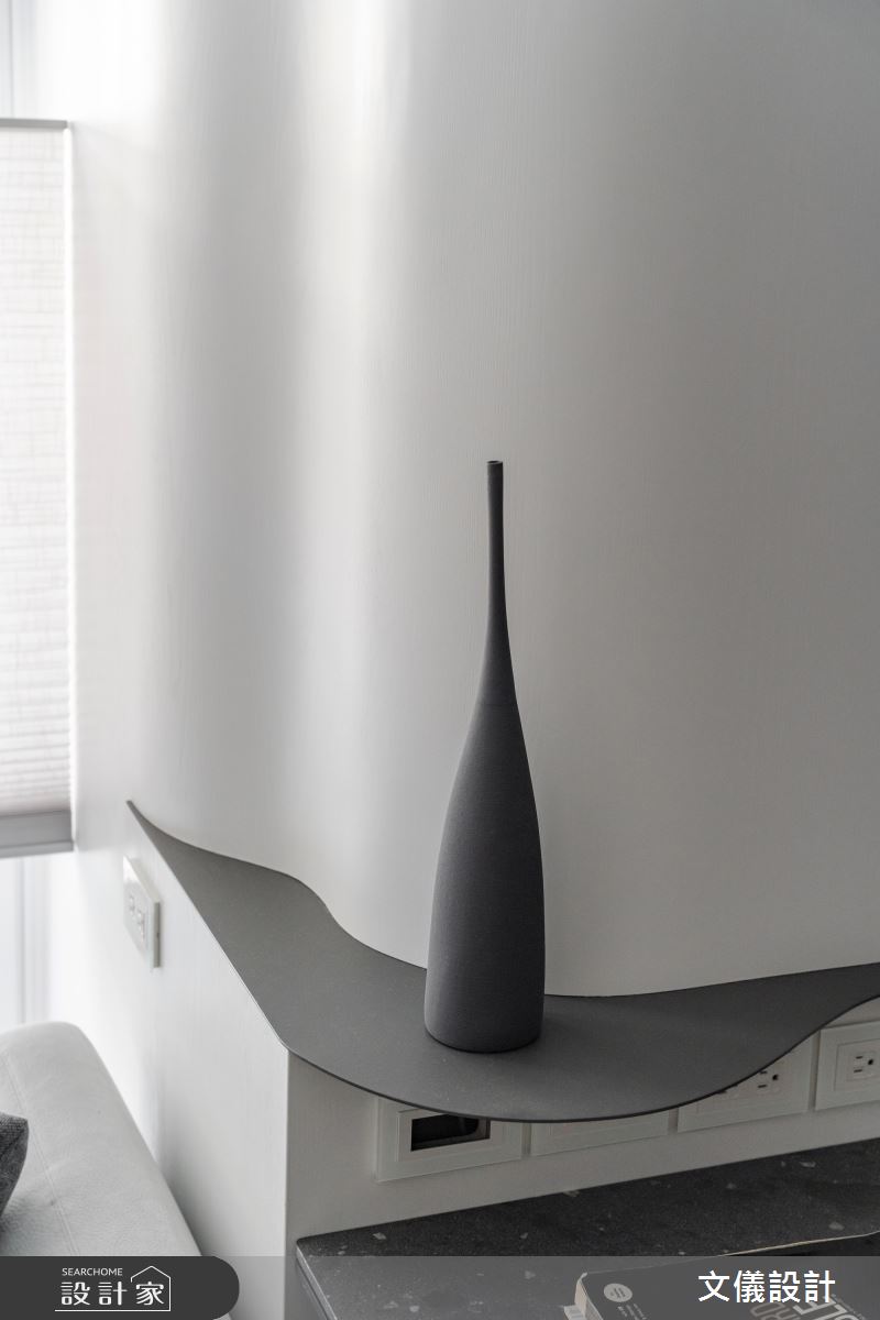 30坪中古屋(5~15年)＿現代風客廳案例圖片＿文儀室內裝修設計有限公司＿文儀_台北市-珀麗宅-文儀設計之11