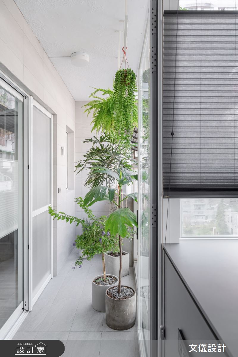 30坪中古屋(5~15年)＿現代風陽台案例圖片＿文儀室內裝修設計有限公司＿文儀_台北市-珀麗宅-文儀設計之9