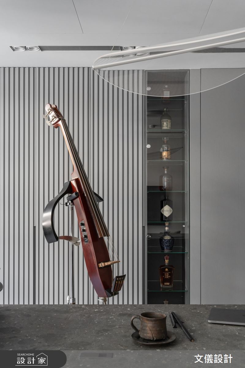 30坪中古屋(5~15年)＿現代風書房工作區案例圖片＿文儀室內裝修設計有限公司＿文儀_台北市-珀麗宅-文儀設計之15