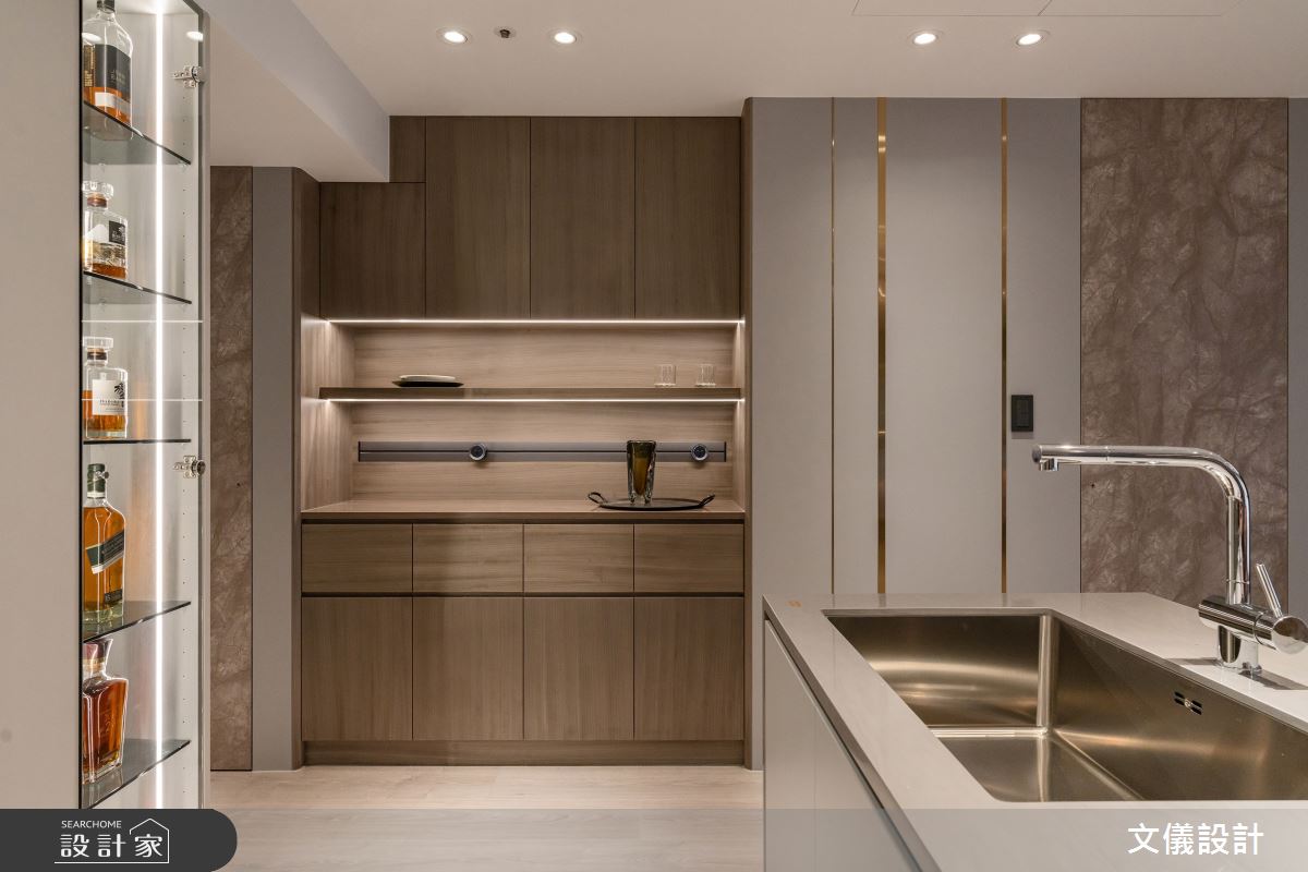 37坪新成屋(5年以下)＿現代風中島案例圖片＿文儀室內裝修設計有限公司＿文儀_新北市-翔悅宅-文儀設計之14