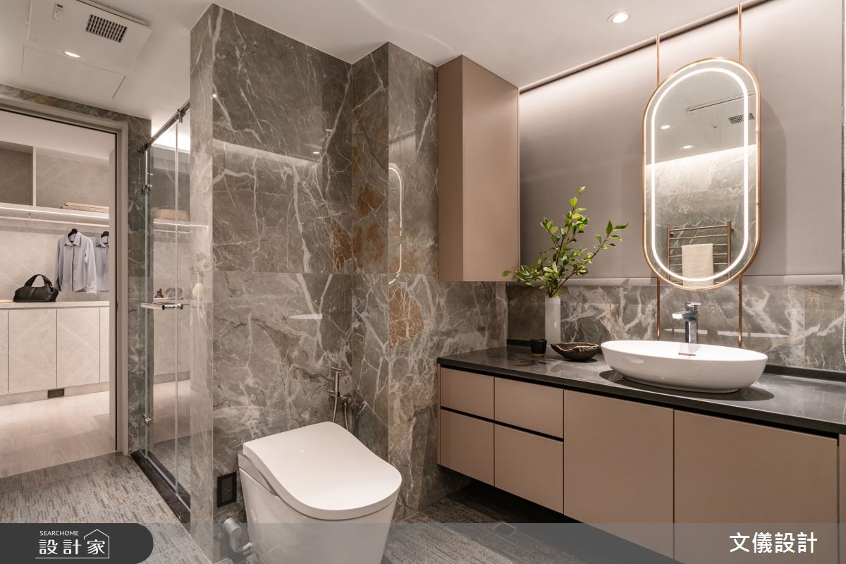 37坪新成屋(5年以下)＿現代風浴室案例圖片＿文儀室內裝修設計有限公司＿文儀_新北市-翔悅宅-文儀設計之22
