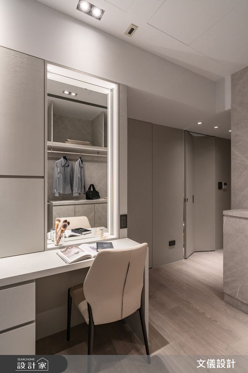 37坪新成屋(5年以下)＿現代風更衣間案例圖片＿文儀室內裝修設計有限公司＿文儀_新北市-翔悅宅-文儀設計之26
