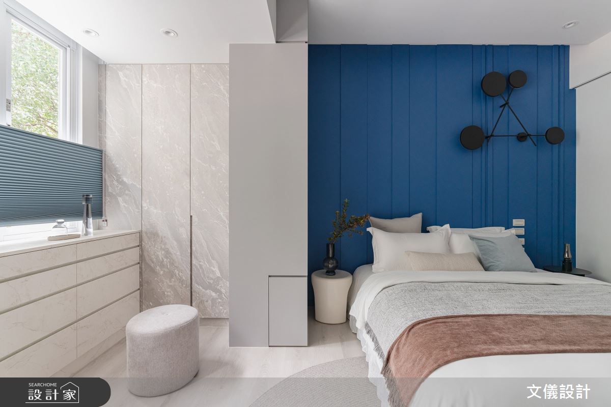 33坪老屋(41~50年)＿現代風臥室案例圖片＿文儀室內裝修設計有限公司＿文儀_台北市-光藍宅-文儀設計之14