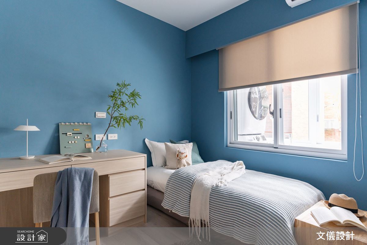 33坪老屋(41~50年)＿現代風客房案例圖片＿文儀室內裝修設計有限公司＿文儀_台北市-光藍宅-文儀設計之22