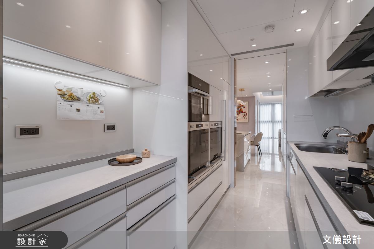 47坪毛胚屋＿現代風廚房案例圖片＿文儀室內裝修設計有限公司＿文儀_台北市-琉光境-文儀設計之16