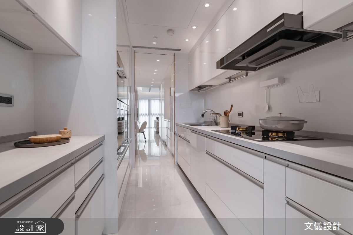 47坪毛胚屋＿現代風廚房案例圖片＿文儀室內裝修設計有限公司＿文儀_台北市-琉光境-文儀設計之17