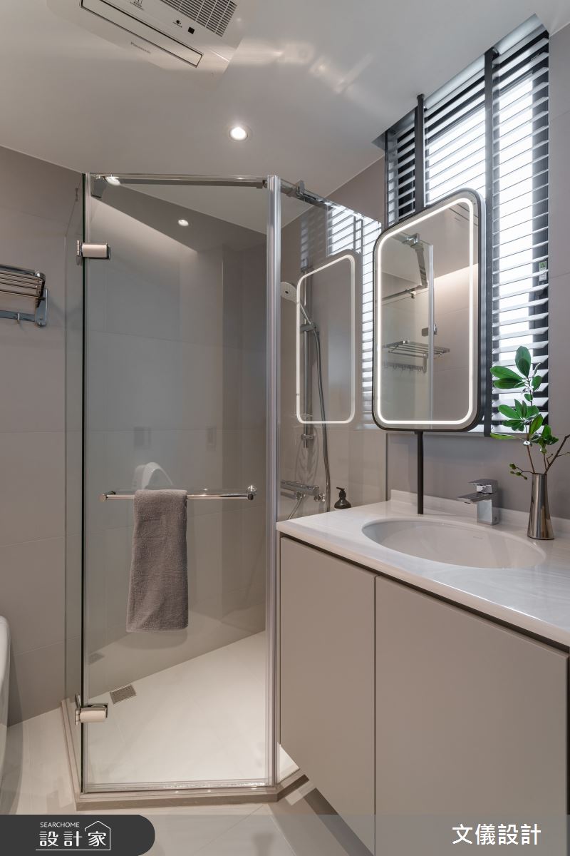 47坪毛胚屋＿現代風浴室案例圖片＿文儀室內裝修設計有限公司＿文儀_台北市-琉光境-文儀設計之24
