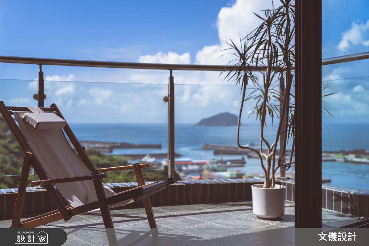 37坪新成屋(5年以下)＿現代風陽台案例圖片＿文儀室內裝修設計有限公司＿文儀_基隆市-海之所-文儀設計之9