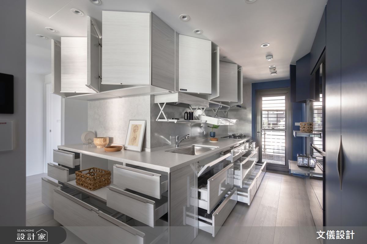 37坪新成屋(5年以下)＿現代風廚房案例圖片＿文儀室內裝修設計有限公司＿文儀_基隆市-海之所-文儀設計之11