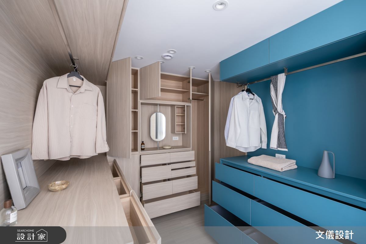 37坪新成屋(5年以下)＿現代風更衣間案例圖片＿文儀室內裝修設計有限公司＿文儀_基隆市-海之所-文儀設計之20