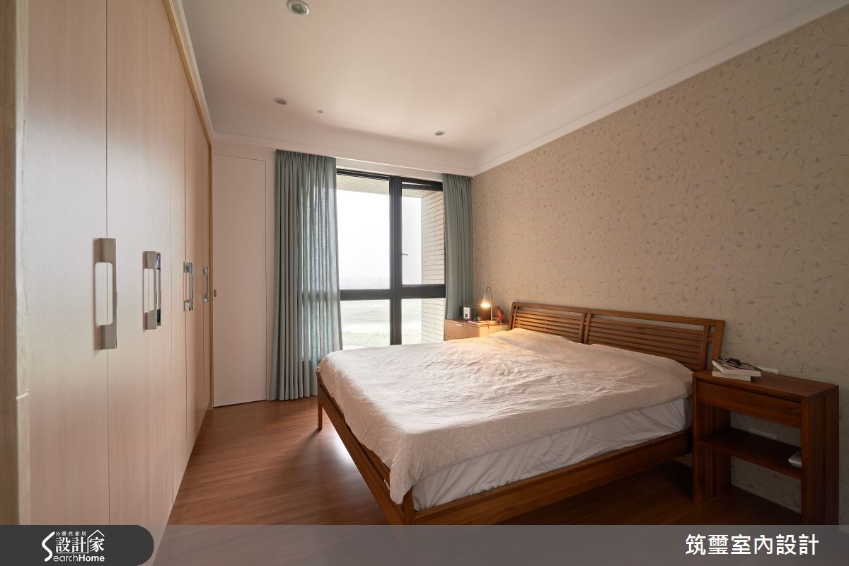 40坪新成屋(5年以下)＿混搭風臥室案例圖片＿筑璽室內設計＿筑璽_02之10