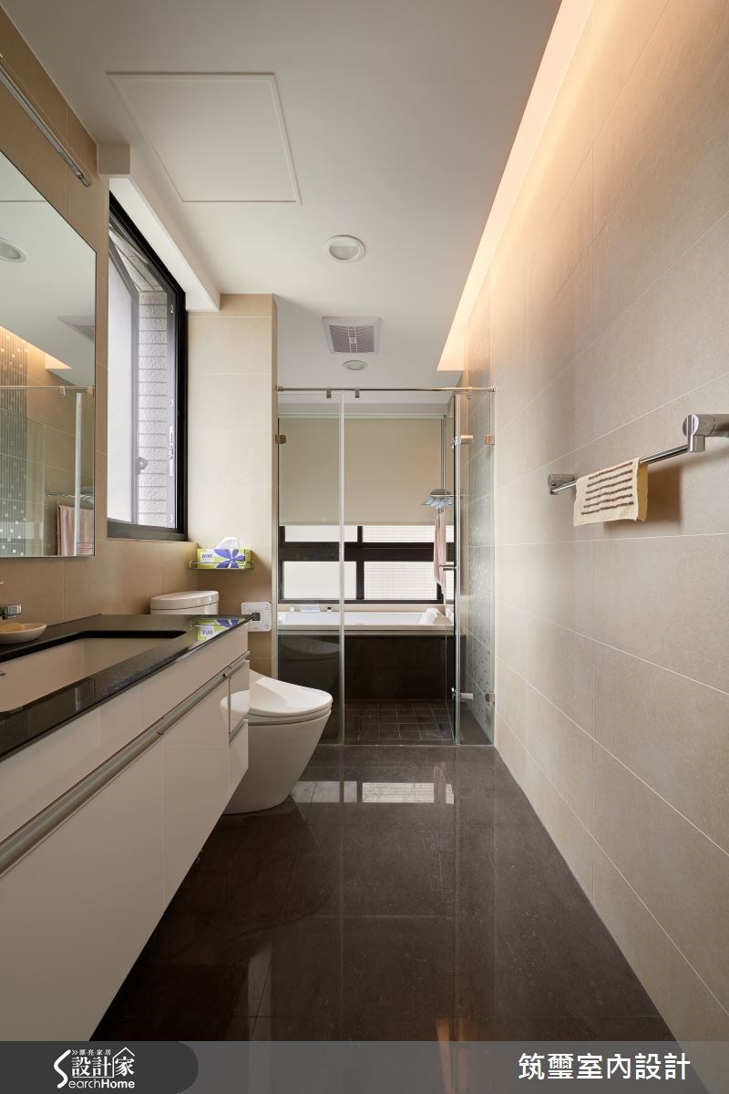 40坪新成屋(5年以下)＿混搭風浴室案例圖片＿筑璽室內設計＿筑璽_02之13
