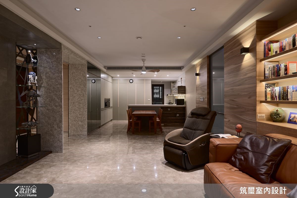 55坪新成屋(5年以下)＿現代風客廳餐廳案例圖片＿筑璽室內設計＿筑璽_03之6