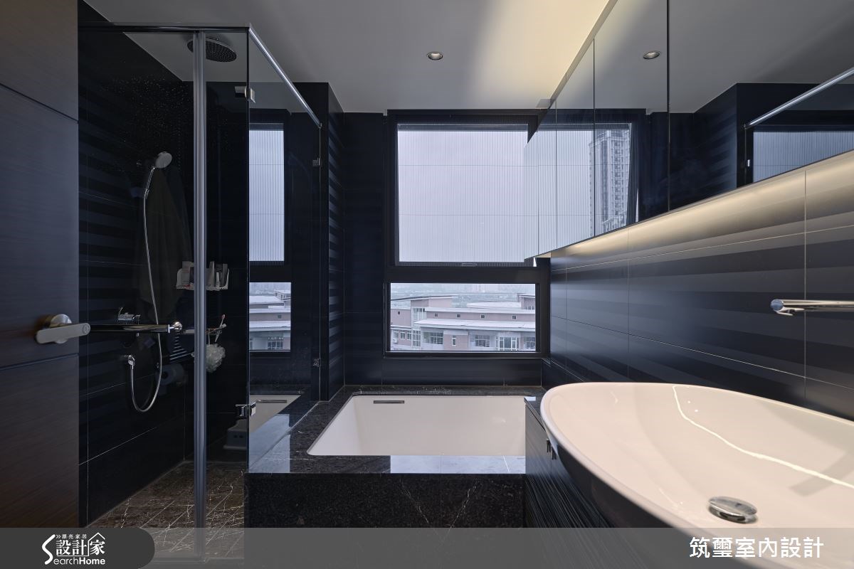 55坪新成屋(5年以下)＿現代風浴室案例圖片＿筑璽室內設計＿筑璽_03之13