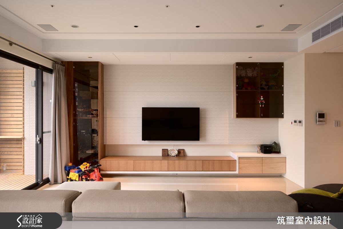 40坪新成屋(5年以下)＿休閒風客廳案例圖片＿筑璽室內設計＿筑璽_05之4