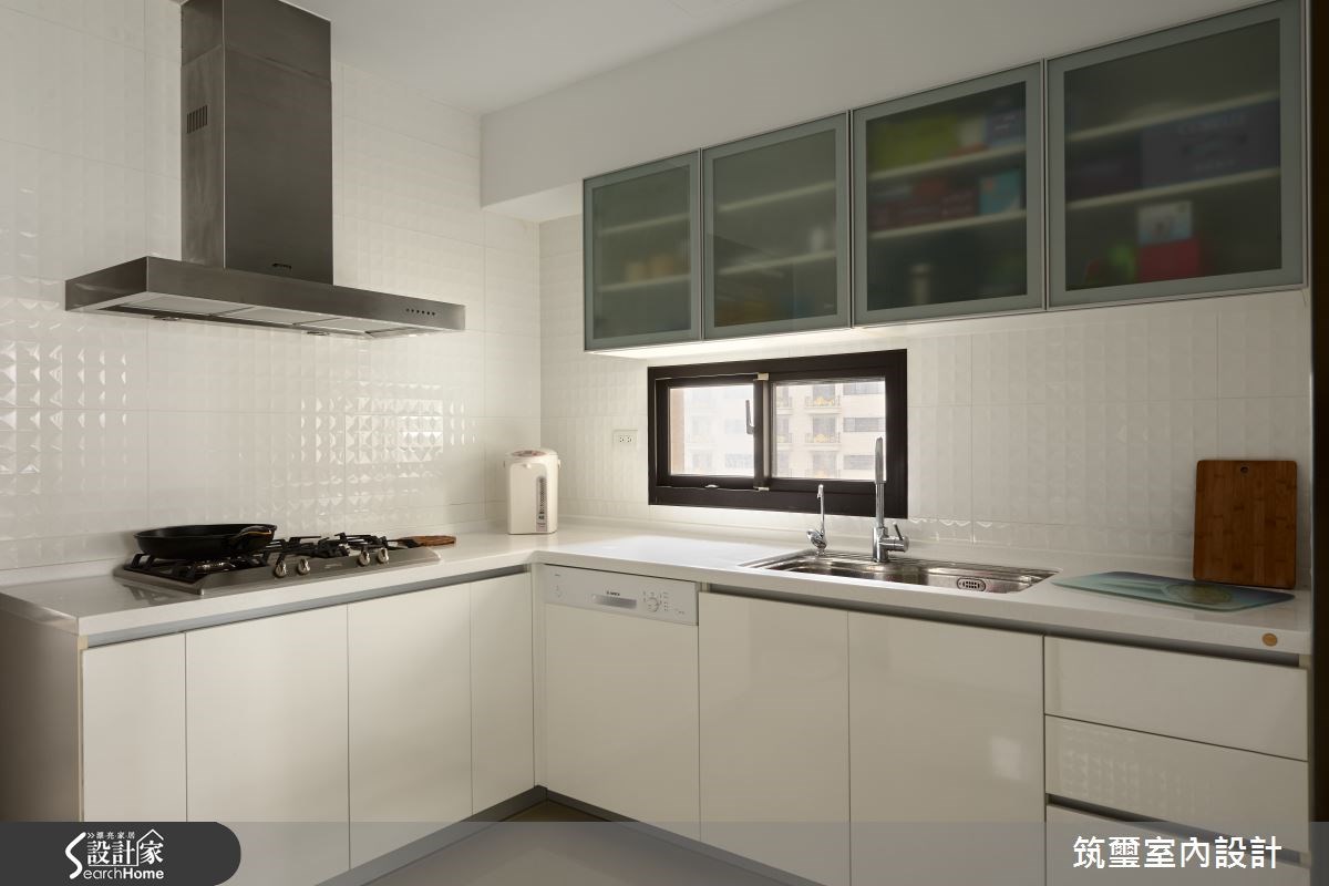 40坪新成屋(5年以下)＿休閒風廚房案例圖片＿筑璽室內設計＿筑璽_05之8