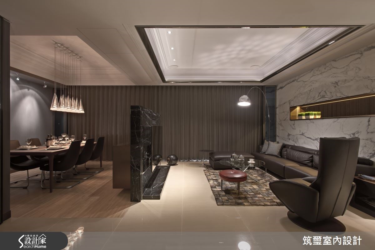 65坪新成屋(5年以下)＿現代風客廳餐廳案例圖片＿筑璽室內設計＿筑璽_08之11