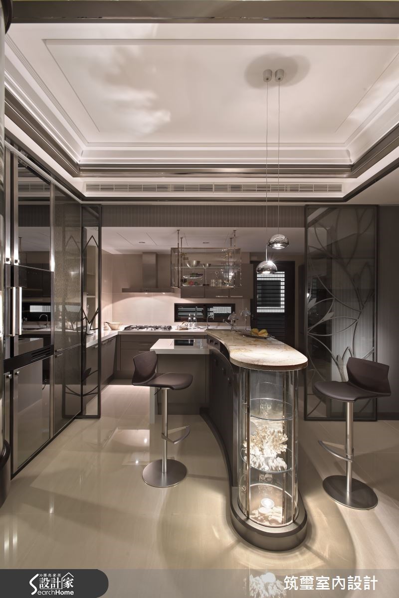 65坪新成屋(5年以下)＿現代風吧檯案例圖片＿筑璽室內設計＿筑璽_08之16