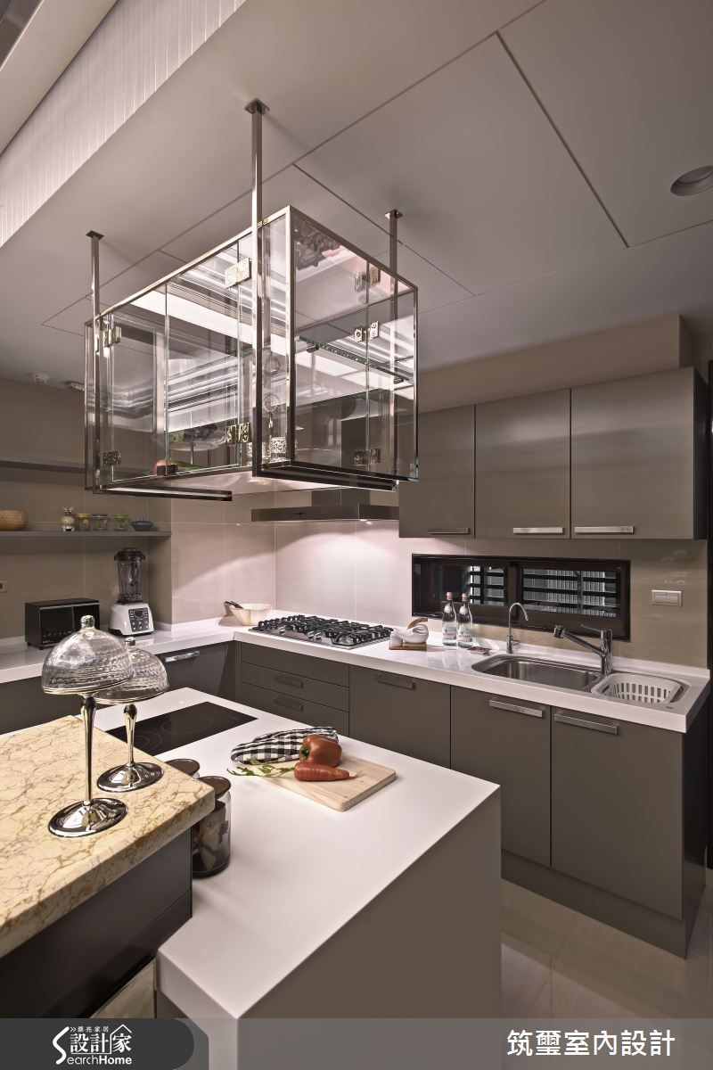 65坪新成屋(5年以下)＿現代風廚房案例圖片＿筑璽室內設計＿筑璽_08之17