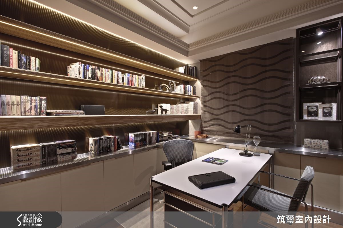 65坪新成屋(5年以下)＿現代風書房案例圖片＿筑璽室內設計＿筑璽_08之19