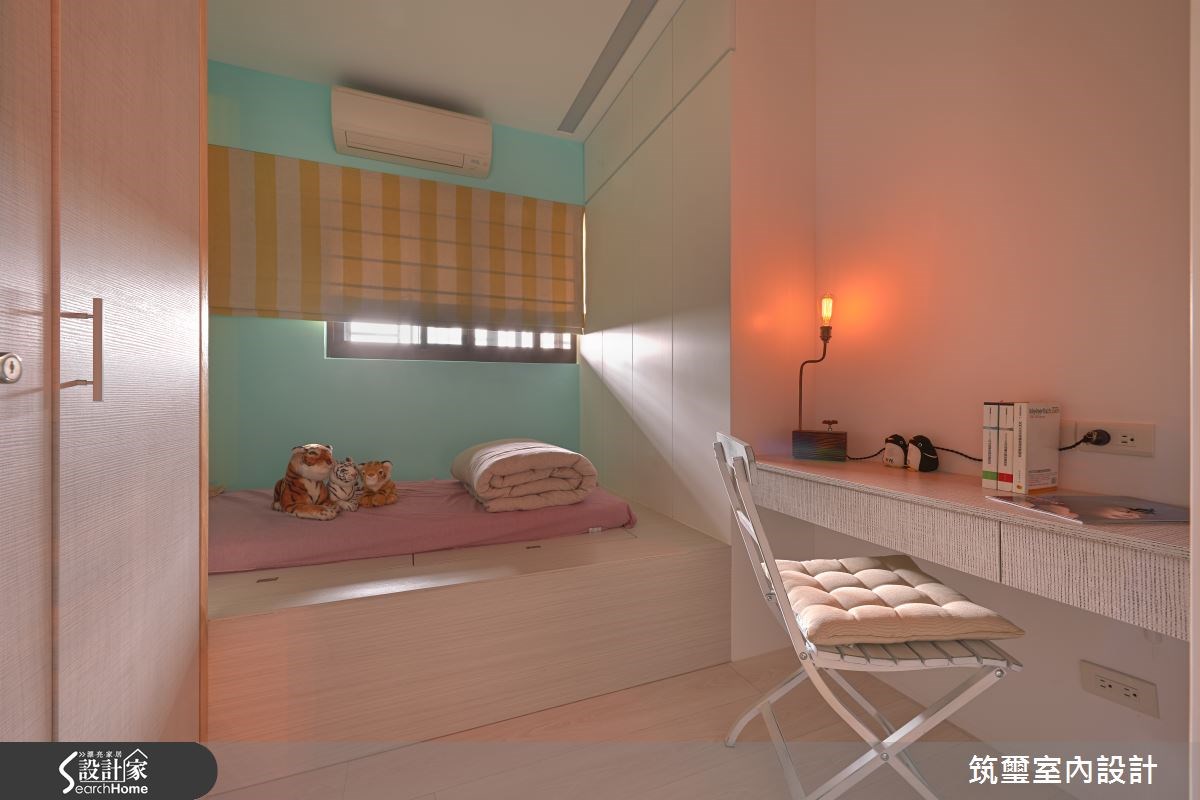 40坪新成屋(5年以下)＿現代風臥室臥榻案例圖片＿筑璽室內設計＿筑璽_12之7