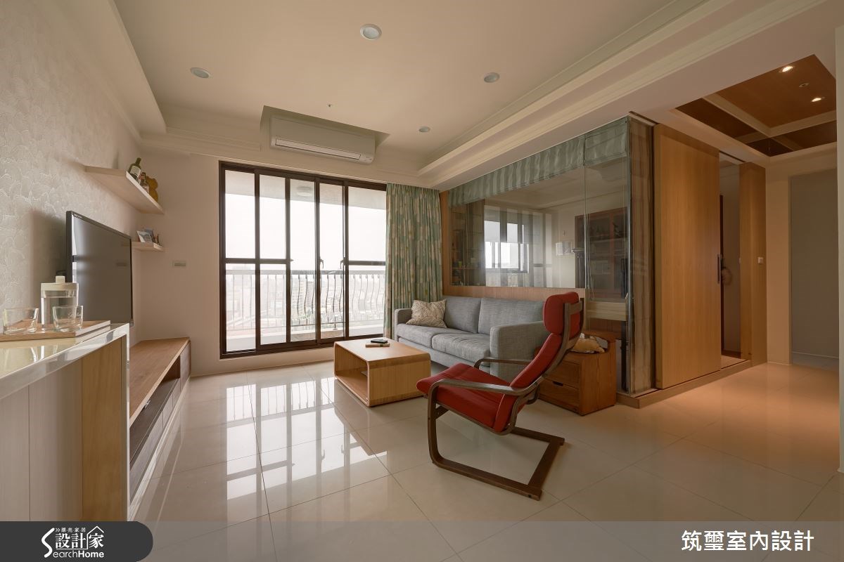 30坪中古屋(5~15年)＿休閒風客廳案例圖片＿筑璽室內設計＿筑璽_13之1