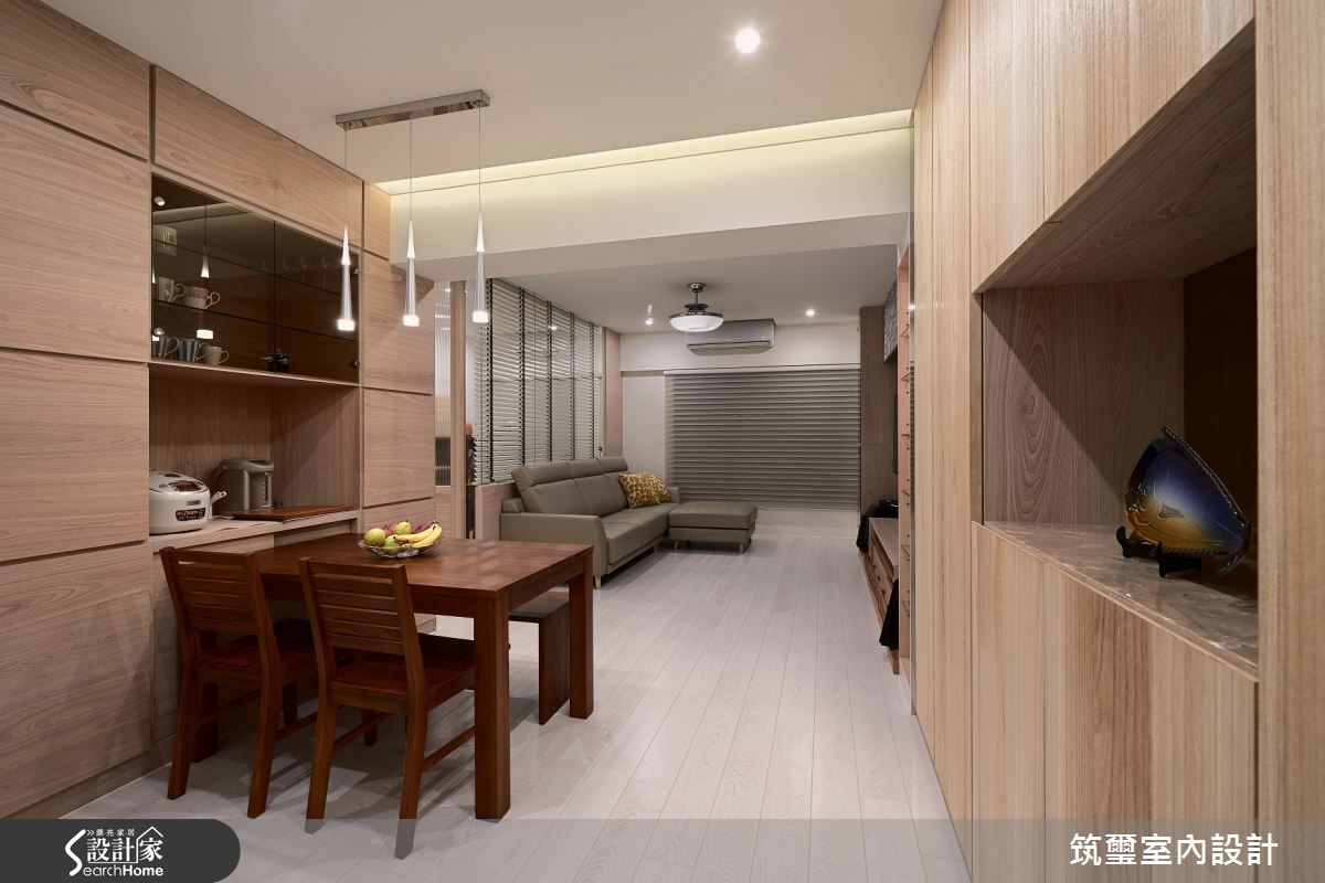 35坪新成屋(5年以下)＿現代風客廳餐廳案例圖片＿筑璽室內設計＿筑璽_14之1